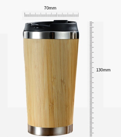 Eco-Friendly Bamboo Coffee Cup - Sal Basket