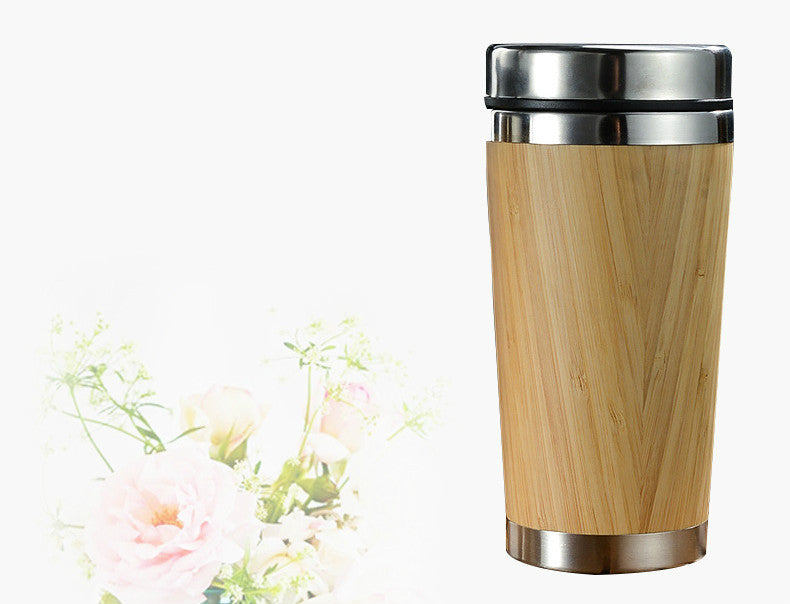 Eco-Friendly Bamboo Coffee Cup - Sal Basket