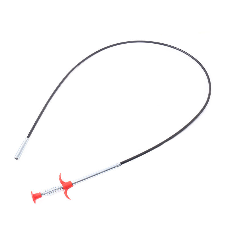 Effortless Sewer Dredger: Spring Tool for Quick and Effective Pipe Clearing - Sal Basket